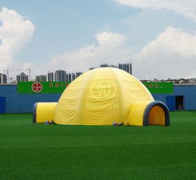 Tent1-4399 желтый надувной купол