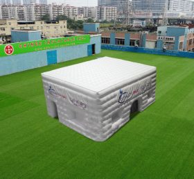 Tent1-4422 Белый раздувной куб палатка