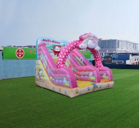 T8-4196 Надувные скольжения Hello Kitty