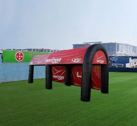 Tent1-4606 Индивидуальные черные и красные шатры