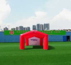 Tent1-4636 Красный подвижной раздувной павильон
