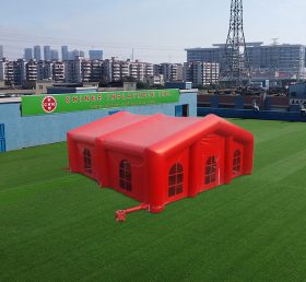 Tent1-4673 Красная вечеринка раздувная палатка