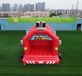 T2-4365 Подпрыгивающий дом пожарной машины