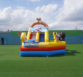 T2-4530 Mickey Playzone Прыгающий дом Комбинированная горка