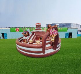 T2-4704 Надувная комбинация медвежьего торта