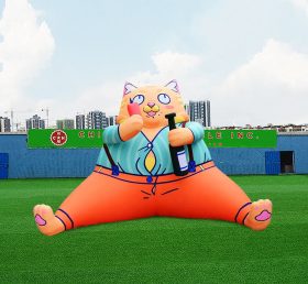 S4-655 Надувной гигантский мультяшный кот