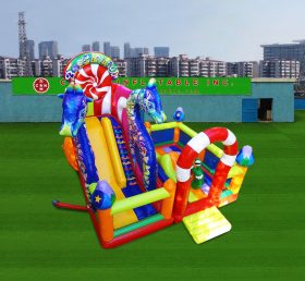T6-1145 Надувная игровая площадка абстрактного искусства