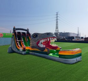 T8-4562 20-дюймовая гибридная водная горка River Monster, состоящая из двух частей