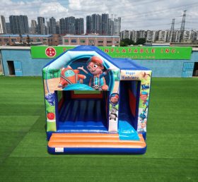 T2-8111 Надувной батут Blippi Wonders с горкой