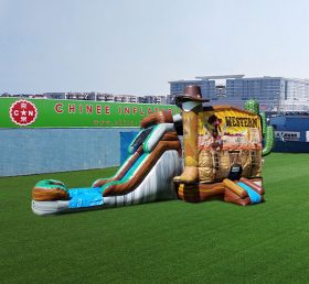 T2-7021 Ковбойский прыгающий домик Комбинированный