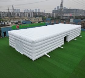 Tent1-4719 надувной кубический шатер чисто белого цвета 250㎡