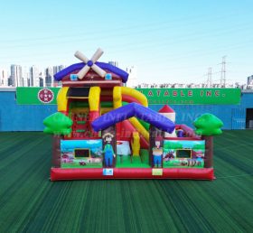 T2-8115 Ферма-тематический надувной игровой комплекс