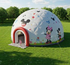 Tent1-4929 надувной купол Микки и Минни