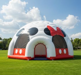 Tent1-4932 Микки Минни Надувной Купол