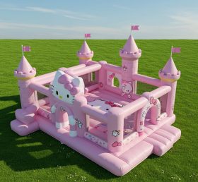 T2-8536 Надувные замки Hello Kitty