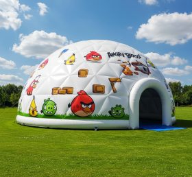 Tent1-4804 Надувной купол Angry Birds