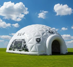 Tent1-4861 Надувной купол в военном стиле