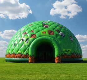 Tent1-4862 Надувной купол Minecraft