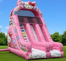 T8-8189 надувная горка в стиле Hello Kitty
