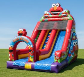 T8-8356 Надувная горка в стиле Tickle Me Elmo