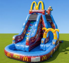 T8-8476 Водная горка надувная в стиле Mcdonald