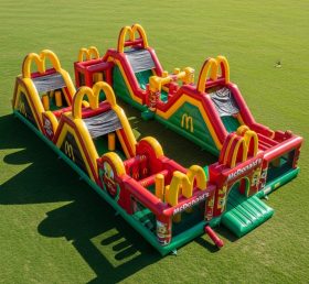 T7-3632 Надувная полоса препятствий Mcdonald
