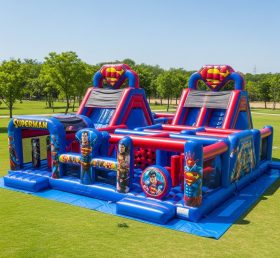 T6-6217 Надувная площадка Супермен