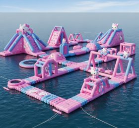 S213 Водный парк с надувной тематикой Hello Kitty