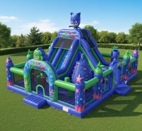 T6-6273 Надувной городок в стиле PJ Masks