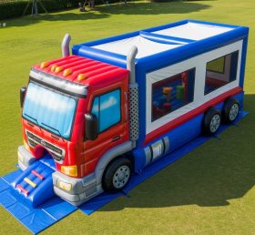 T6-6321 Тематическая игровая площадка с монстрами-тракторами