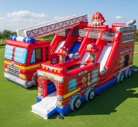T6-6356 Игровая площадка с пожарной машиной