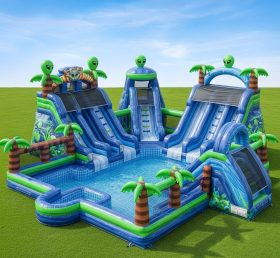 Pool3-225 Водный парк с тематикой пришельцев