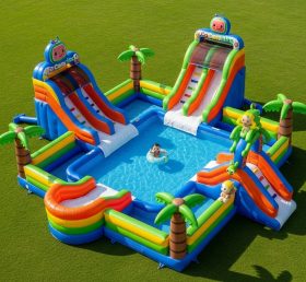 Бассейн Pool3-253 Водный парк в стиле Cocomelon