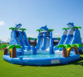Pool3-259 Водный парк с тематикой дельфинов
