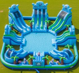 Pool3-310 Водный парк в стиле русалки