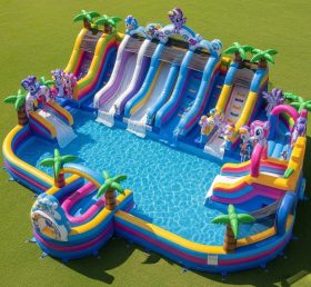 Pool3-327 Бассейн-аквапарк в стиле My Little Pony