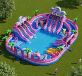 Pool3-328 Водный парк с бассейном в стиле My Little Pony