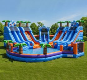Pool3-335 бассейн в океанической тематике, водный парк