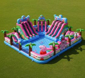 Pool3-341 Бассейн с тематикой Свинки Пеппы Аквапарк