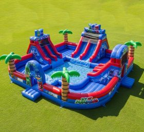 Pool3-350 Водный парк с тематикой Герои в масках