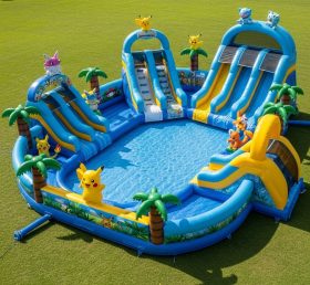 Pool3-352 Водный парк в стиле Покемон