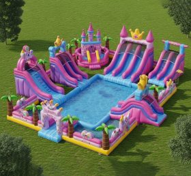 Pool3-355 Тематический водный парк в стиле Принцессы