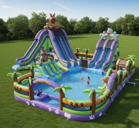 Pool3-367 Водно-развлекательный парк с тематикой Скуби-Ду