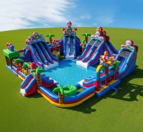 Pool3-389 Бассейн в стиле Супер Марио Водный парк