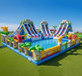 Pool3-411 бассейн-водный парк с тематикой Timmy Time