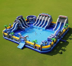 Pool3-418 Водный парк бассейна в стиле Трансформеров