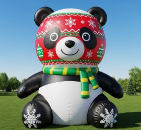 C1-740 рождественская надувная панда мультфильмы