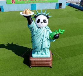 Cartoon3-147 Панда Статуя Свободы Надувные Мультфильмы