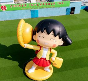 Cartoon3-201 Chibi Maruko-chan школьница надувной мультперсонаж