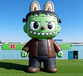 Cartoon3-236 Pop Mart Labubu Франкенштейн Монстр Надувной Мультяшный Персонаж